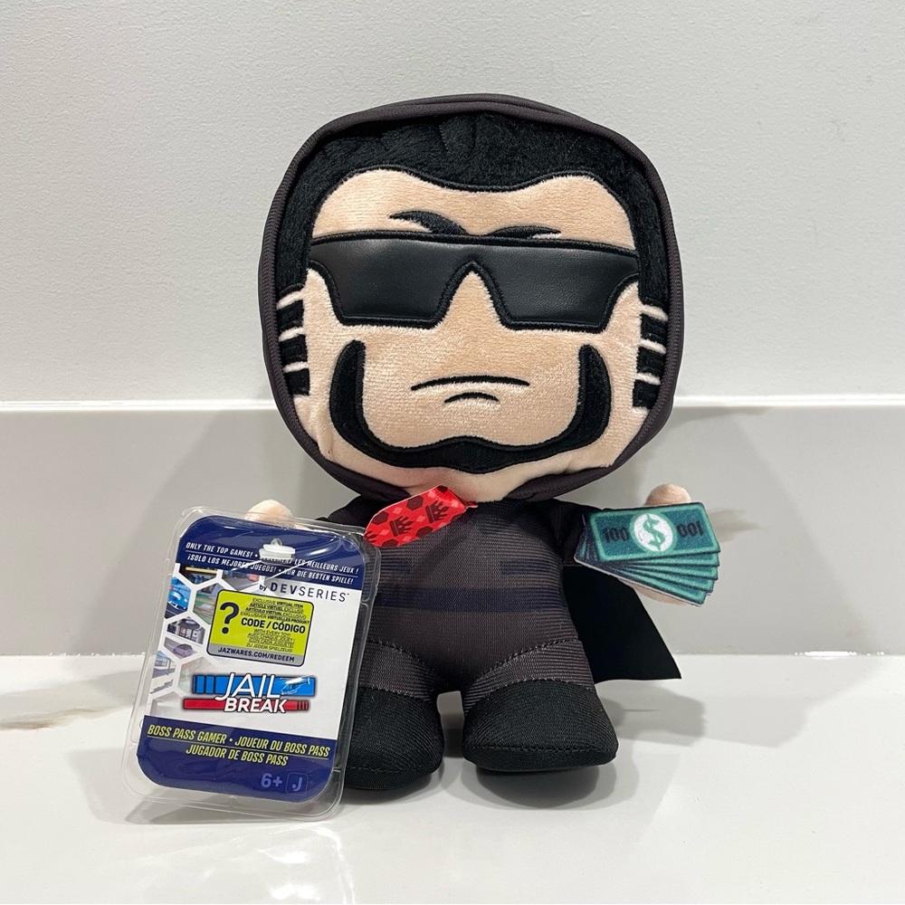 NEW Devseries 8” Jail Break Boss Pass Gamer Plush